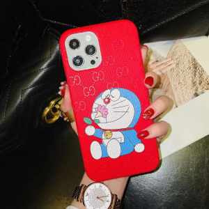 Luxury Womens Phone Case Gucci x Doraemon GG Supreme iPhone Case A62PP50 AA151472