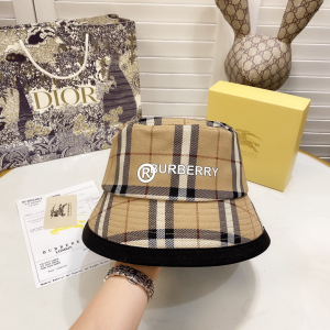 Luxury Womens Hats Burberry 2021 Vintage Check Bucket Hat A144PP90 AA151669