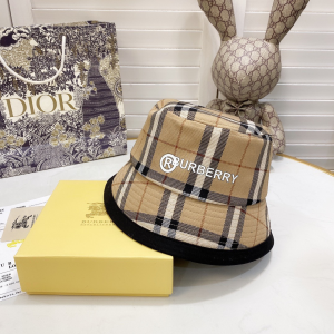 Luxury Womens Hats Burberry 2021 Vintage Check Bucket Hat A144PP90 AA151669
