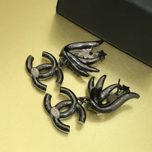 Luxury Womens Jewelry Chanel Crystals CC Logo Earrings A152PP150 AA151848