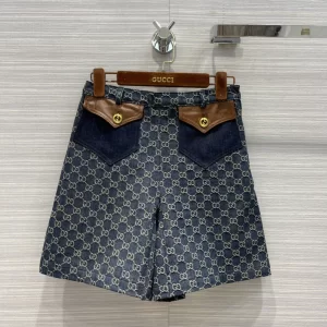 Gucci GG Blue Denim Short 