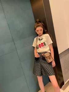 Luxury Womens Clothing Gucci GG Blue Denim Short SML A198PP480 AA151970