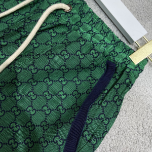 Luxury Womens Clothing Gucci GG GG Multicolor Green Sport Short SML A198PP480 AA151975