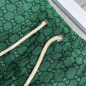 Luxury Womens Clothing Gucci GG GG Multicolor Green Sport Short SML A198PP480 AA151975