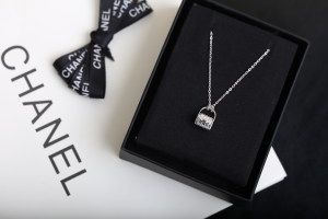 Chanel Bag Pendant Necklace 