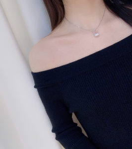 Luxury Womens Jewelry Chanel Bag Pendant Necklace A205PP100 AA151978