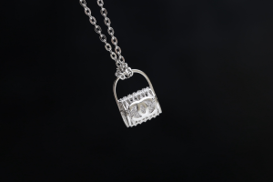 Luxury Womens Jewelry Chanel Bag Pendant Necklace A205PP100 AA151978