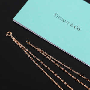 Luxury Womens Jewelry Tiffany HardWear Double Link Pendant Necklace A205PP240 AA151977