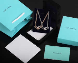 Luxury Womens Jewelry Tiffany HardWear Double Link Pendant Necklace A205PP260 AA151976