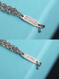 Luxury Womens Jewelry Tiffany HardWear Double Link Pendant Necklace A205PP260 AA151976