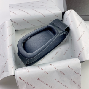 Luxury Womens Belts Bottega Veneta Blue Leather Belt 40MM A28PP240 AA152016