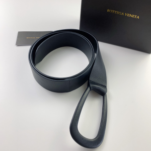 Luxury Womens Belts Bottega Veneta Blue Leather Belt 40MM A28PP240 AA152016