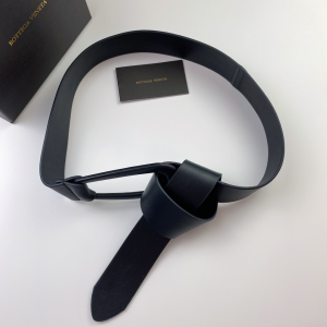 Luxury Womens Belts Bottega Veneta Blue Leather Belt 40MM A28PP240 AA152016