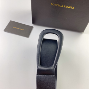 Luxury Womens Belts Bottega Veneta Blue Leather Belt 40MM A28PP240 AA152016