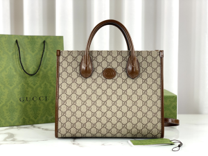 Gucci GG Canvas Small Tote Bag