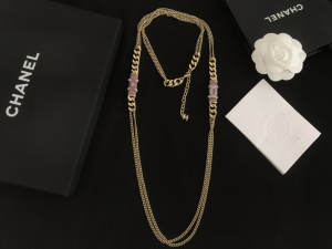 Chanel Diamantes Crystals Chain Necklace 