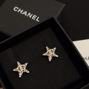Luxury Womens Jewelry Chanel Star Earrings A39PP110 AA152039