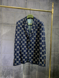 Gucci GG Canvas Coats Blue 