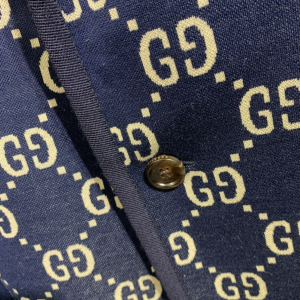 Luxury Womens Clothing Gucci GG Canvas Coats in Blue SML A154PP880 AA153382