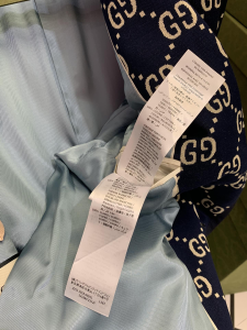 Luxury Womens Clothing Gucci GG Canvas Coats in Blue SML A154PP880 AA153382