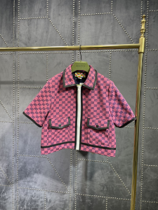 Gucci GG Multicolor Canvas Jacket Purple 