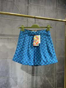 Gucci GG Multicolor Canvas Short Blue 