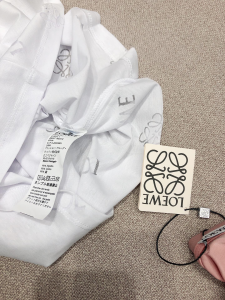 Luxury Womens Clothing Loewe Silk T Shirt SMLXL A154PP280 AA153370