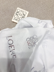 Luxury Womens Clothing Loewe Silk T Shirt SMLXL A154PP280 AA153370