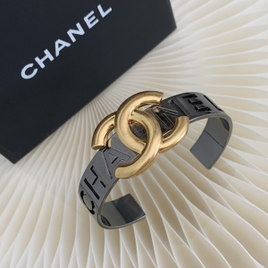 Chanel Gold CC Logo Bracelet 