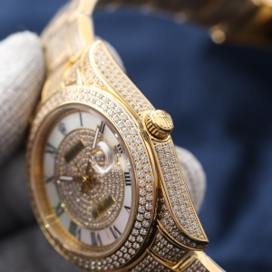 Luxury Mens Watches Rolex Mens Diamond Datejust Watch A71PP2800 AA153887