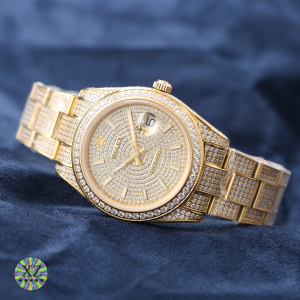 Luxury Mens Watches Rolex Mens Diamond Datejust Watch A71PP2800 AA153888