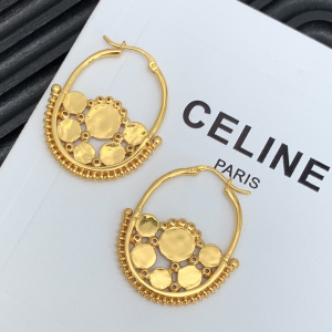 Luxury Womens Jewelry Celine Maillon Gold Earrings A205PP160 AA153589