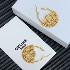 Luxury Womens Jewelry Celine Maillon Gold Earrings A205PP160 AA153589