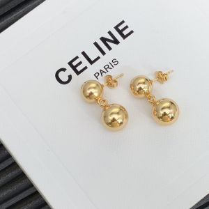 Celine Maillon Triomphe Gold Earrings 
