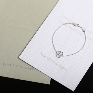 Luxury Womens Jewelry Van Cleef Arpels Frivole Crystals Bracelets A205PP220 AA153601