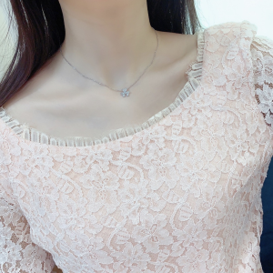 Luxury Womens Jewelry Van Cleef Arpels Frivole Crystals Necklaces A205PP240 AA153602