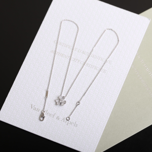 Luxury Womens Jewelry Van Cleef Arpels Frivole Crystals Necklaces A205PP240 AA153602