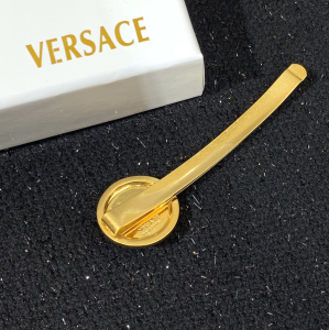 Luxury Womens Jewelry Versace Coin Hair Clip Accessory A205PP150 AA153593