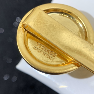 Luxury Womens Jewelry Versace Coin Hair Clip Accessory A205PP150 AA153593