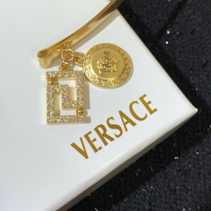 Luxury Womens Jewelry Versace Gold Medusa Hair Clip Accessory A205PP140 AA153590