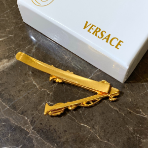 Luxury Womens Jewelry Versace Gold V Hair Clip Accessory A205PP180 AA153591