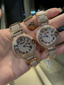 Cartier Ballon Bleu Watch Diamonds 