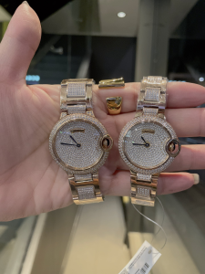 Cartier Ballon Bleu Watch Diamonds 