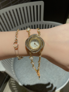 Luxury Womens Watches Chanel Camelia Jewelry Watch 28x8MM A213PP780 AA153624