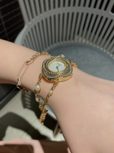 Luxury Womens Watches Chanel Camelia Jewelry Watch 28x8MM A213PP780 AA153624