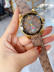 Luxury Womens Watches Gucci x Doraemon Dive Watch 38MM A213PP780 AA153623