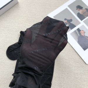 Luxury Womens Clothing Balenciaga Vintage Logo Tights in Black A144PP75 AA154065