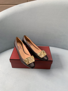 Luxury Womens Shoes Bally Lizzie Leather Pump in Black 35 To 39 A136PP530 AA154022