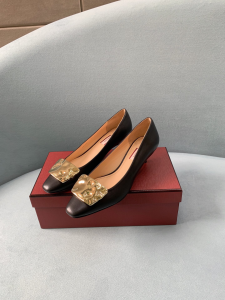 Luxury Womens Shoes Bally Lizzie Leather Pump in Black 35 To 39 A136PP530 AA154022