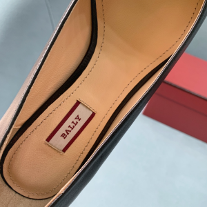 Luxury Womens Shoes Bally Lizzie Leather Pump in Black 35 To 39 A136PP530 AA154022